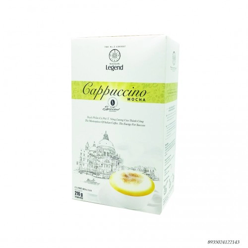 Cà phê hòa tan capucino 12goi x 18g Cà phê hòa tan capucino 12goi x 18g